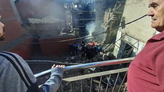 Gravísima explosión de gas en Mieres con 18 heridos (tres graves) y peligro de nuevas deflagraciones: "Creí que me moría"