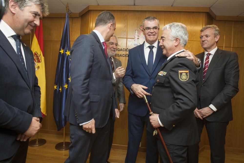 Toma de posesión del nuevo jefe de la Policía