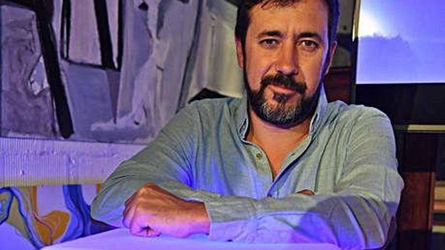 El secretario xeral de Podemos Galicia, Antón Gómez-Reino.