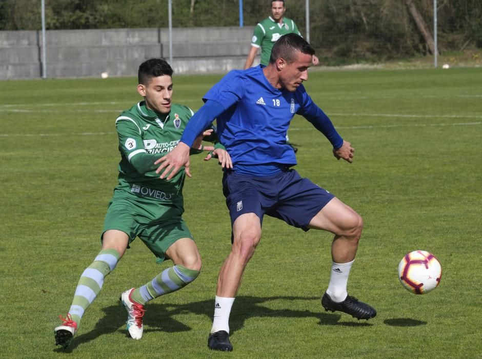 Entrenamiento del Oviedo