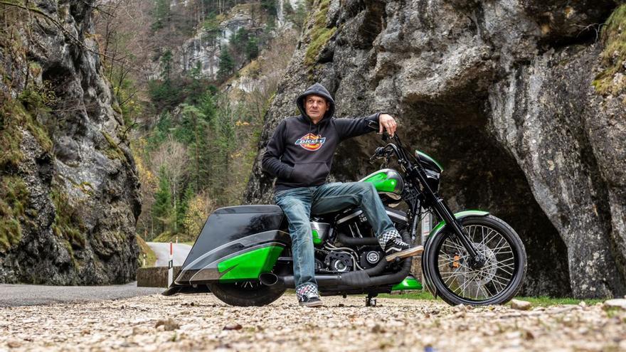 «The Iron Bagger», la moto protagonista de Marc Torrent. | MIKE C. PHOTOGRAPHY