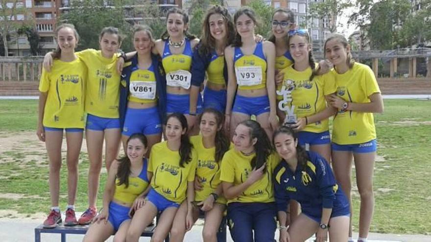 Garbí y Safor son subcampeones provinciales cadetes