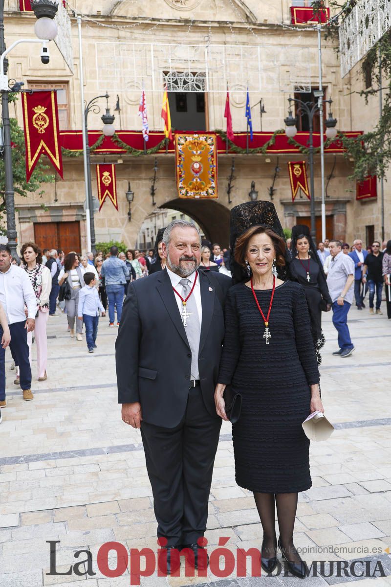 Fiestas de Caravaca: Procesión de regreso a la Basílica