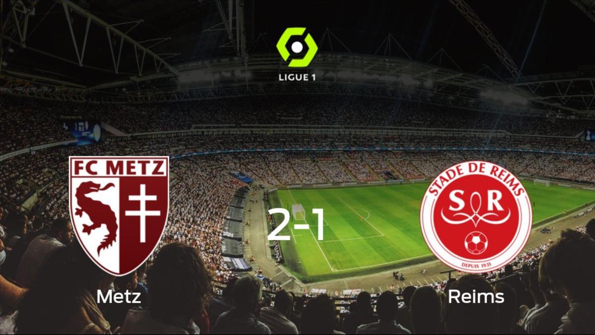 El FC Metz consigue los tres puntos frente al Stade de Reims (2-1)