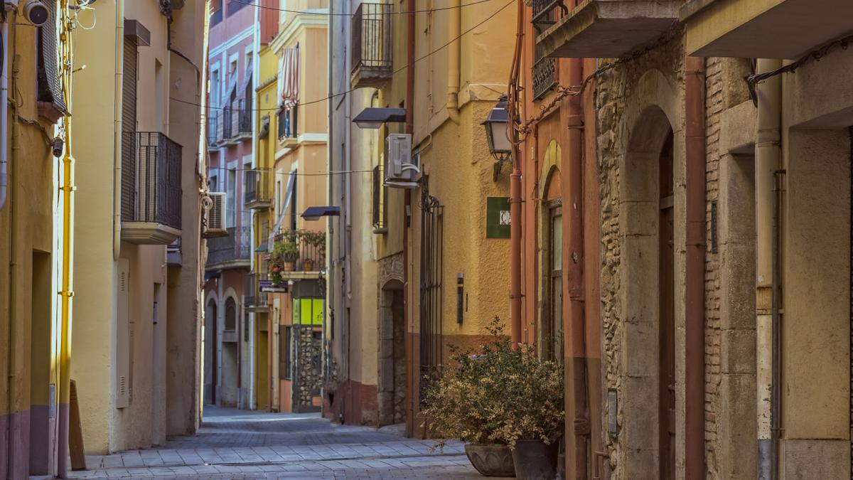 Calles de la localidad de Palamós.