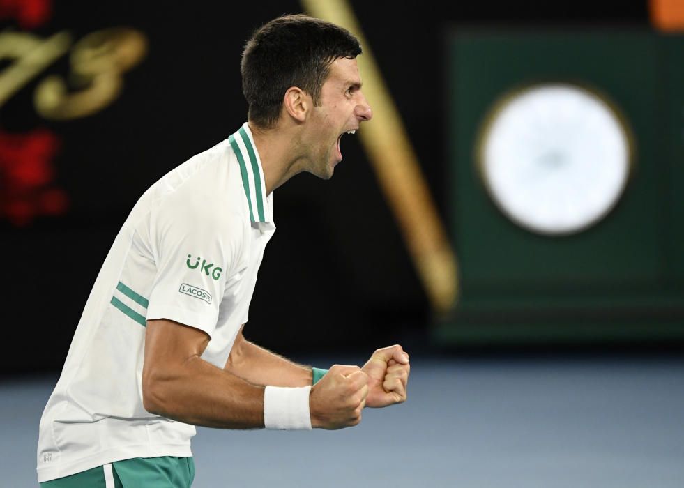 Final del Open de Australia: Djokovic - Medvedev