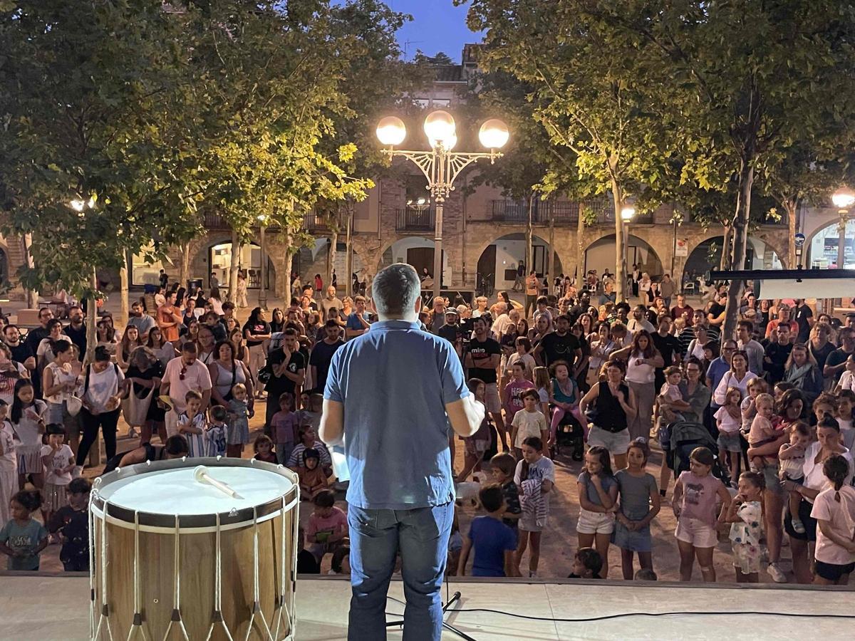 Un moment de la presentació del prgorama de la Festa Major de Banyoles
