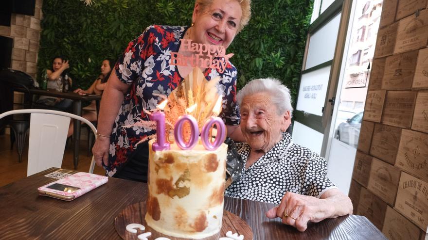 La alicantina Clotilde Escapa González cumple 100 años