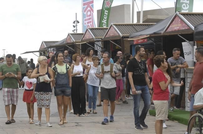 LAS PALMAS DE GRAN CANARIA. 01-09-16. Cine + Food en el Parque Santa Catalina FOTOS: JUAN CASTRO