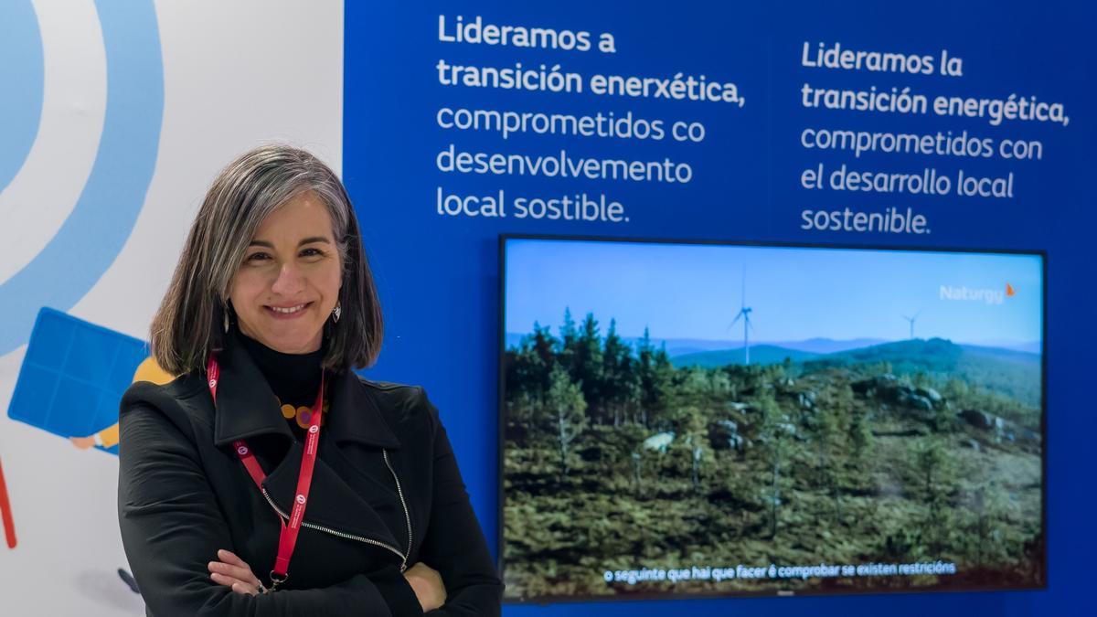 María Landeira, delegada de Desarrollo de Proyectos  Renovables de  Naturgy en Galicia.