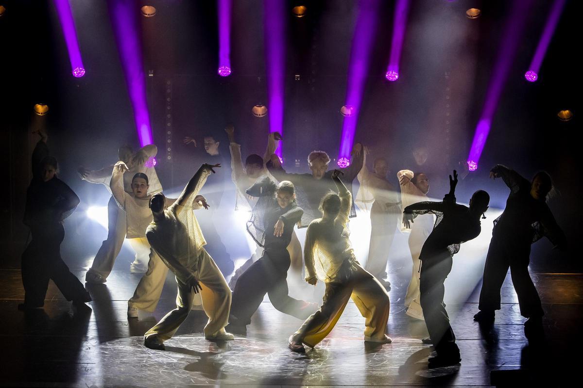Una actuació dins el Festival de dansa urbana Sóc a Torroella de Montgrí.