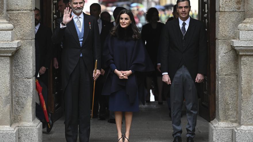 Los Reyes presiden el acto de entrega del Premio Cervantes a Cristina Peri Rossi