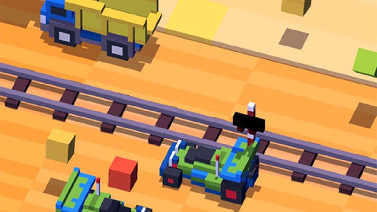 La aplicación Disney Crossy Road.