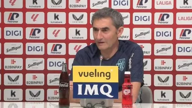Ernesto Valverde espera a un Atlético "de alto nivel" a pesar de su "terrible" calendario