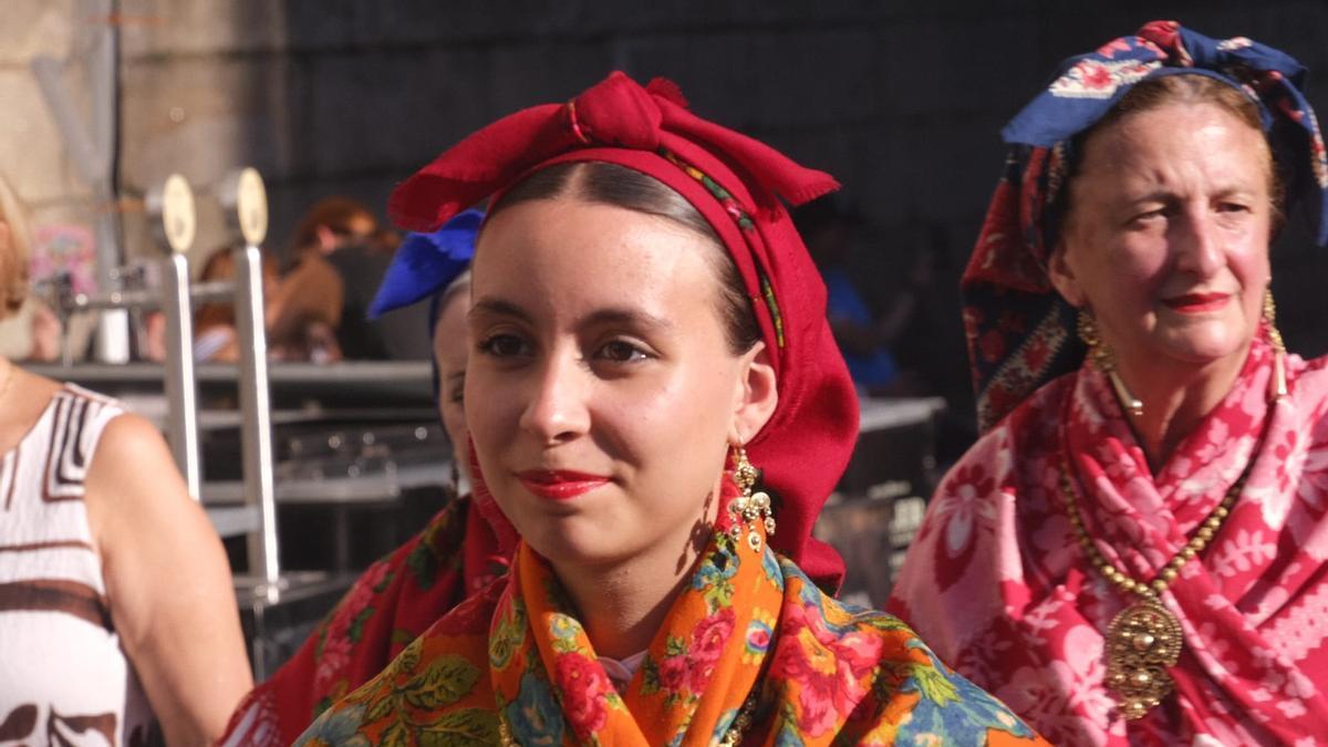 Premiados do desfile do Día do Traxe Galego nas Festas do Apóstolo
