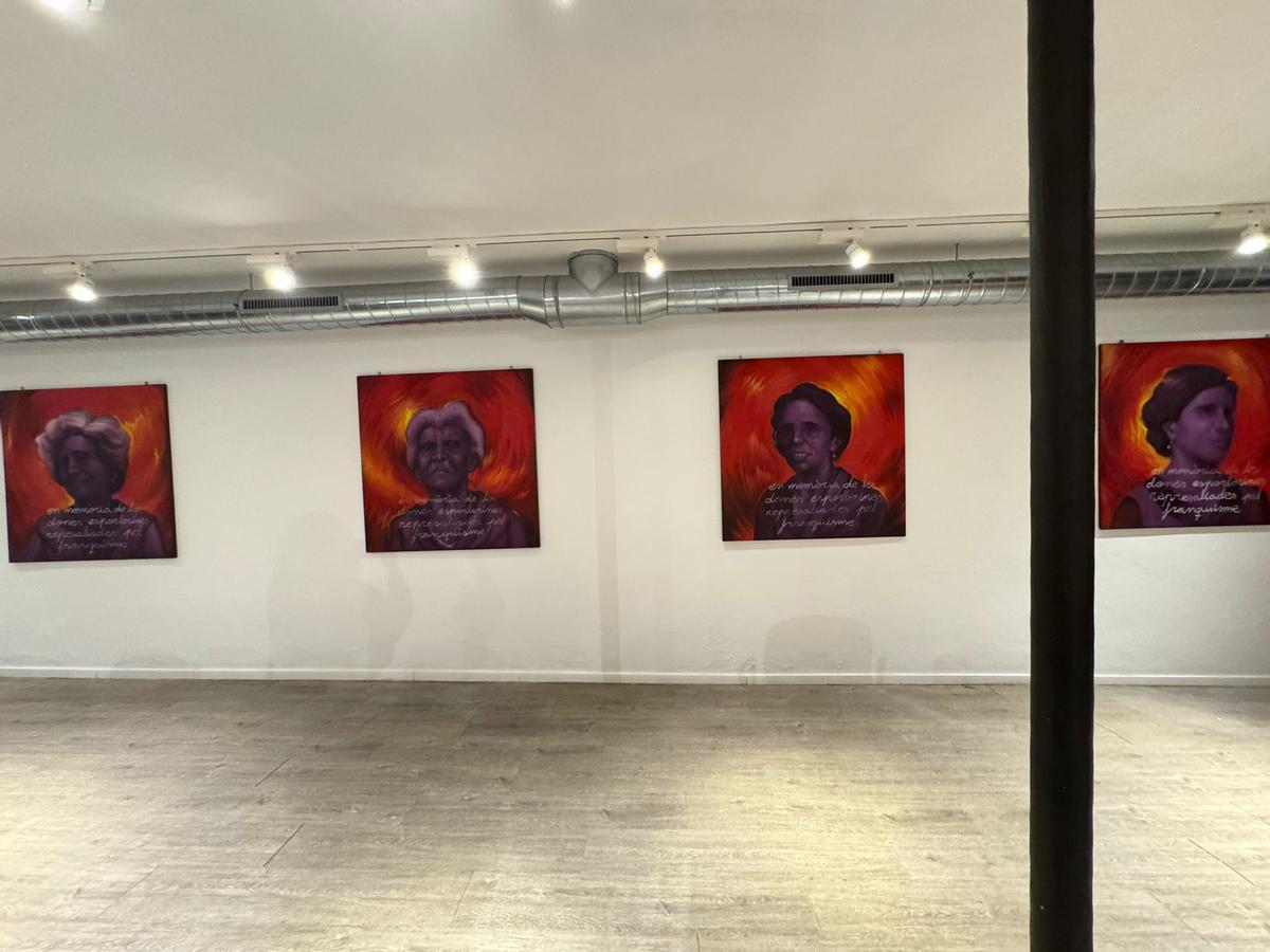 Exposción en homenaje a las mujeres víctimas de la represión franquista en Esporles