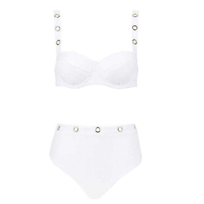 Bikini blanco de Calzedonia