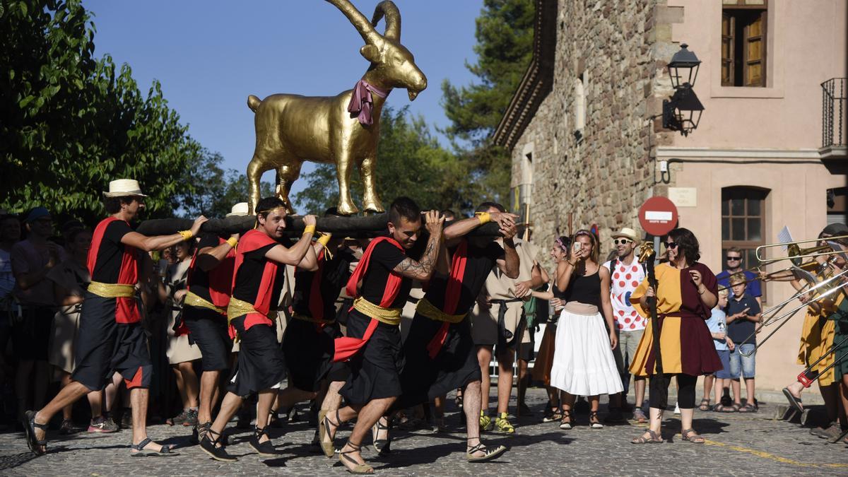 La celebració de la Cabra d&#039;Or centrarà els primers actes, dimecres i dijous