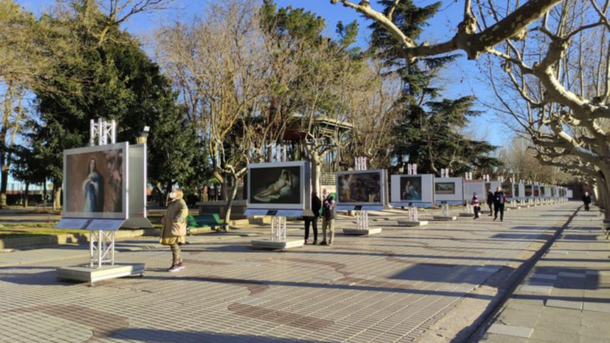 Gente de todas las edades disfrutó ayer de la última jornada del Prado en Benavente. | E. P.