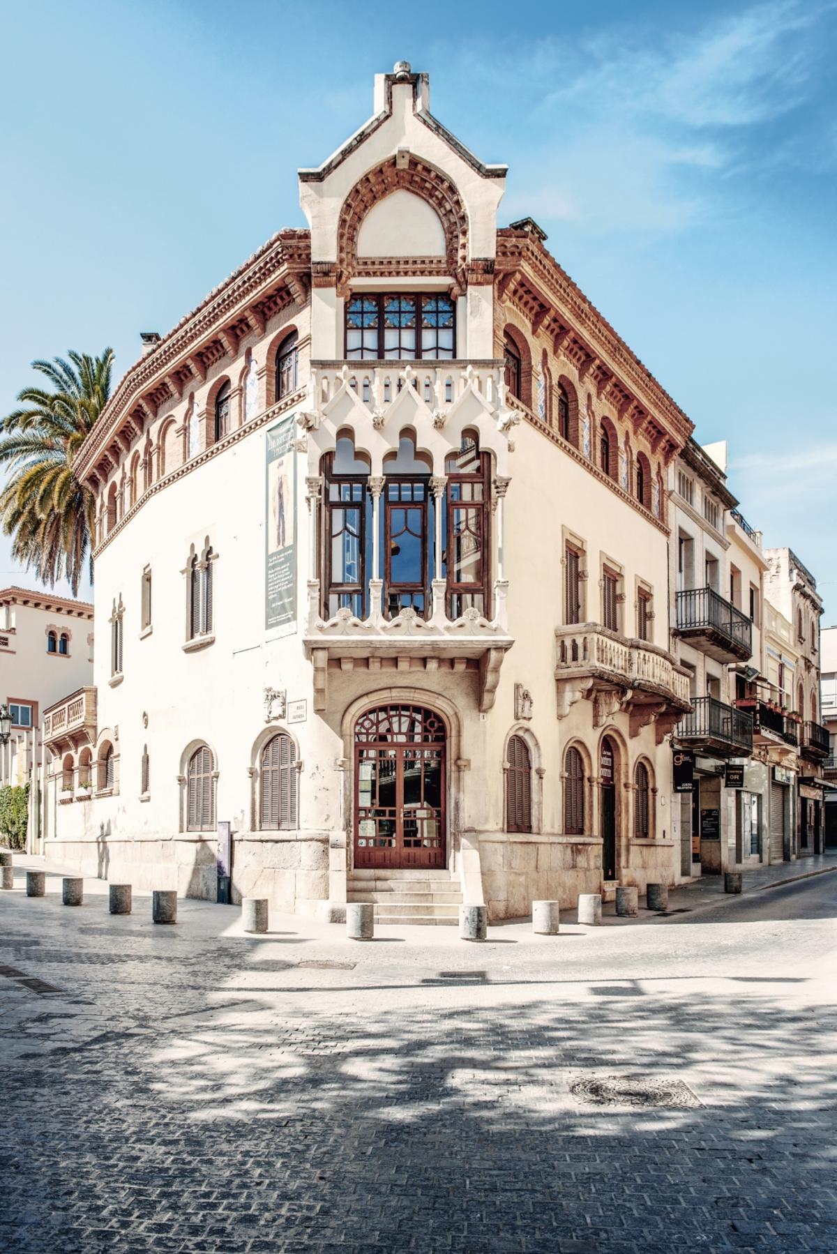 Casa Museo Lluís Domènech i Montaner en Canet de Mar.