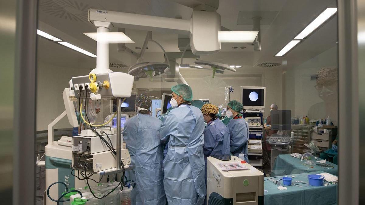 Trasplante de órgano en un hospital gallego