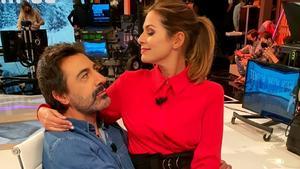 El matrimonio televisivo formado por Nuria Roca y Juan del Val.