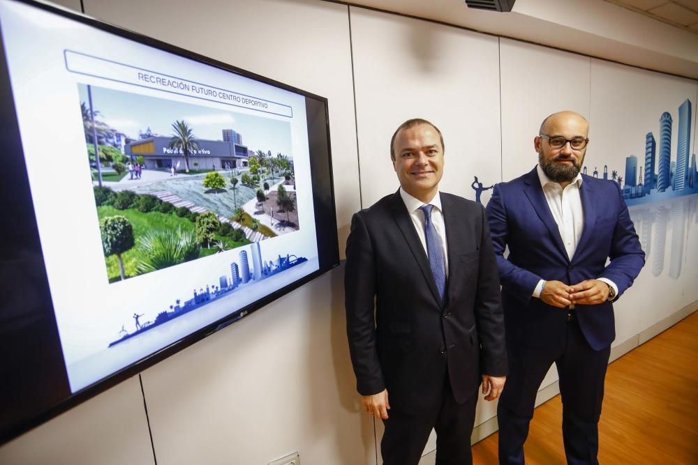 Presentación del nuevo centro deportivo de La Ballena