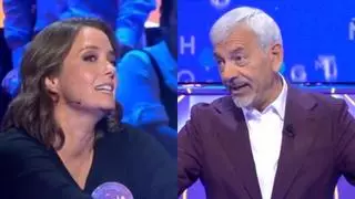 María Casado, emocionada en su regreso a Telecinco como invitada de 'Rueda la letra': "Mi circunstancia se llama Daniela"
