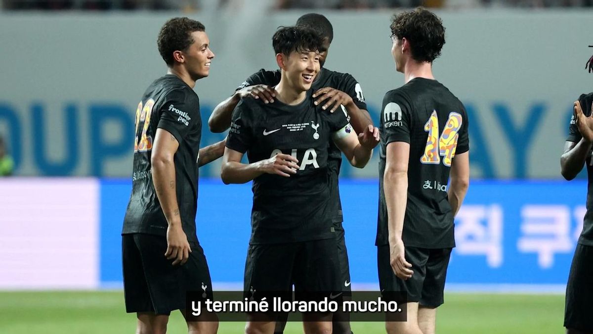 Son, tras jugar su último partido en el Tottenham: "Hoy ha sido un día inolvidable"