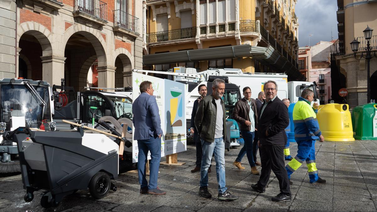 ZAMORA. PRESENTACION EQUIPAMIENTO NUEVO SERVICIO DE LIMPIEZA ZAMORA