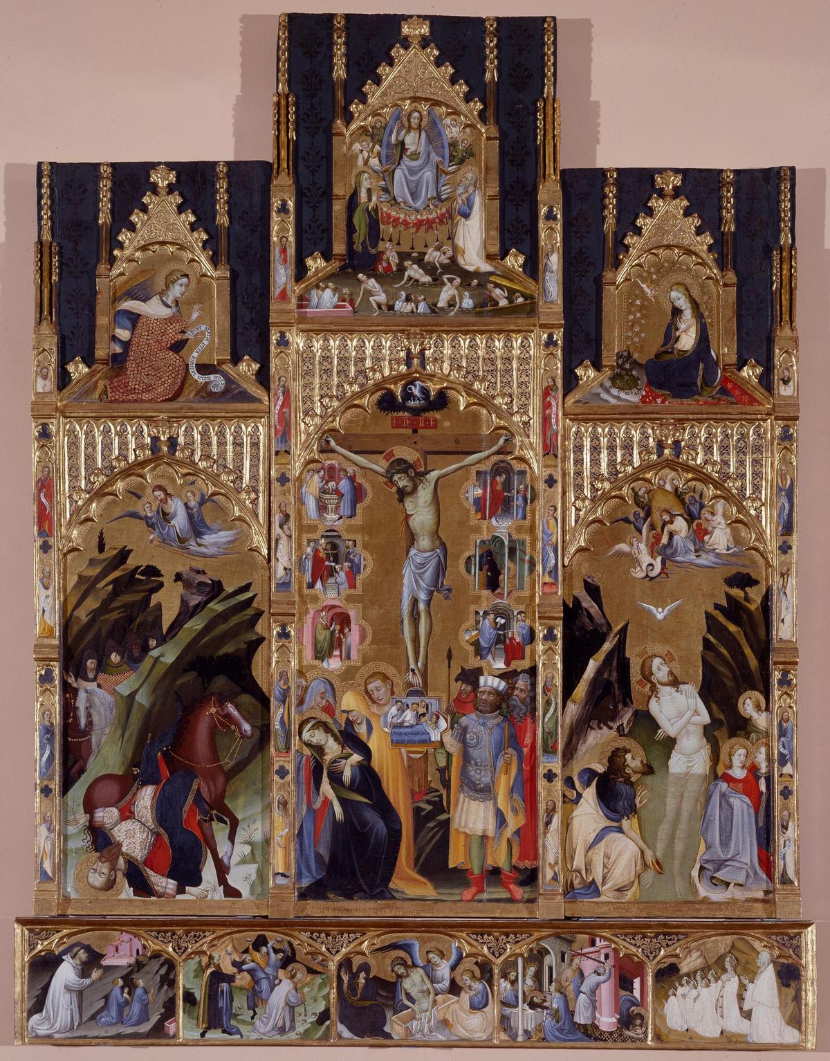 El ‘Retablo de los Siete Sacramentos’ elaborado por Gherardo Starnina.