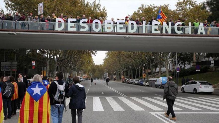 Desunión independentista en el Día de la Constitución