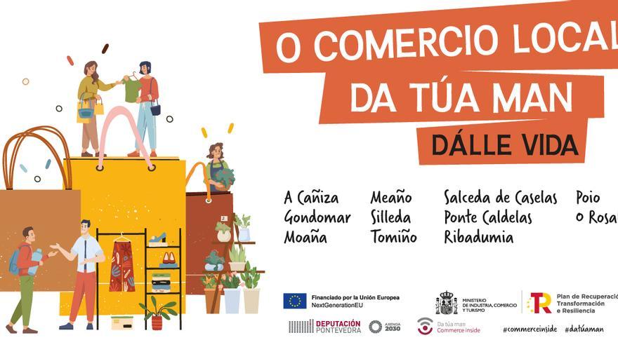 O programa “Da túa man” moderniza e transforma o comercio de proximidade dos concellos da provincia de Pontevedra