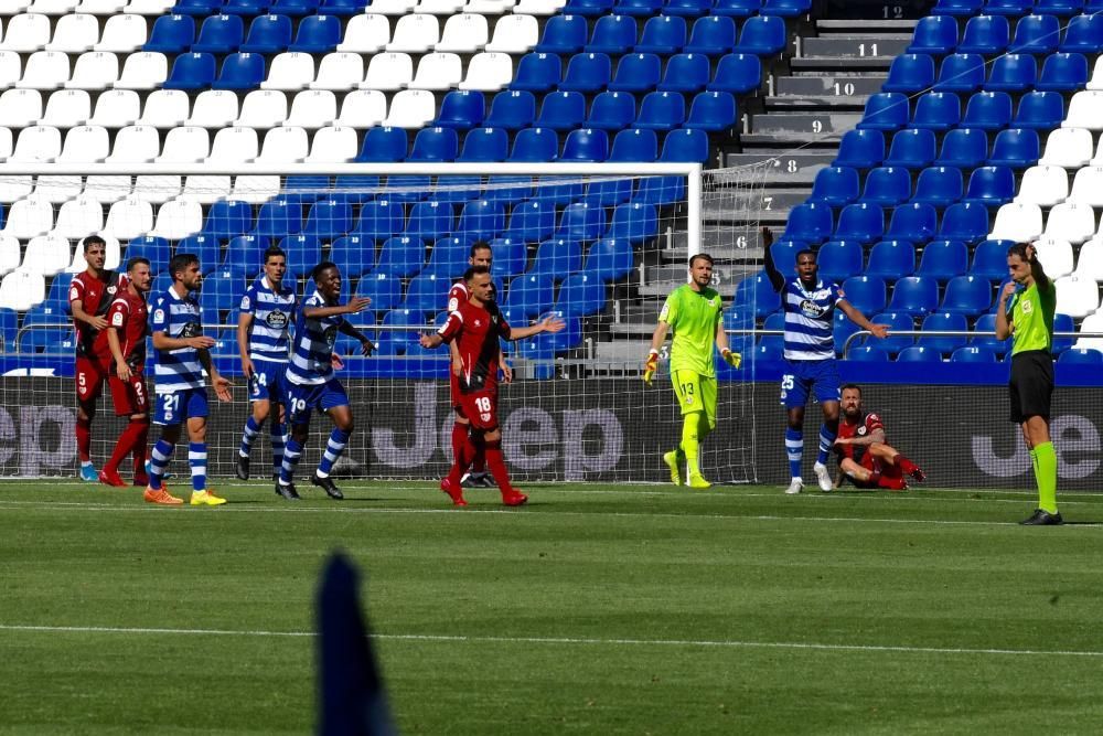 El Dépor rescata un punto ante el Rayo: 3-3