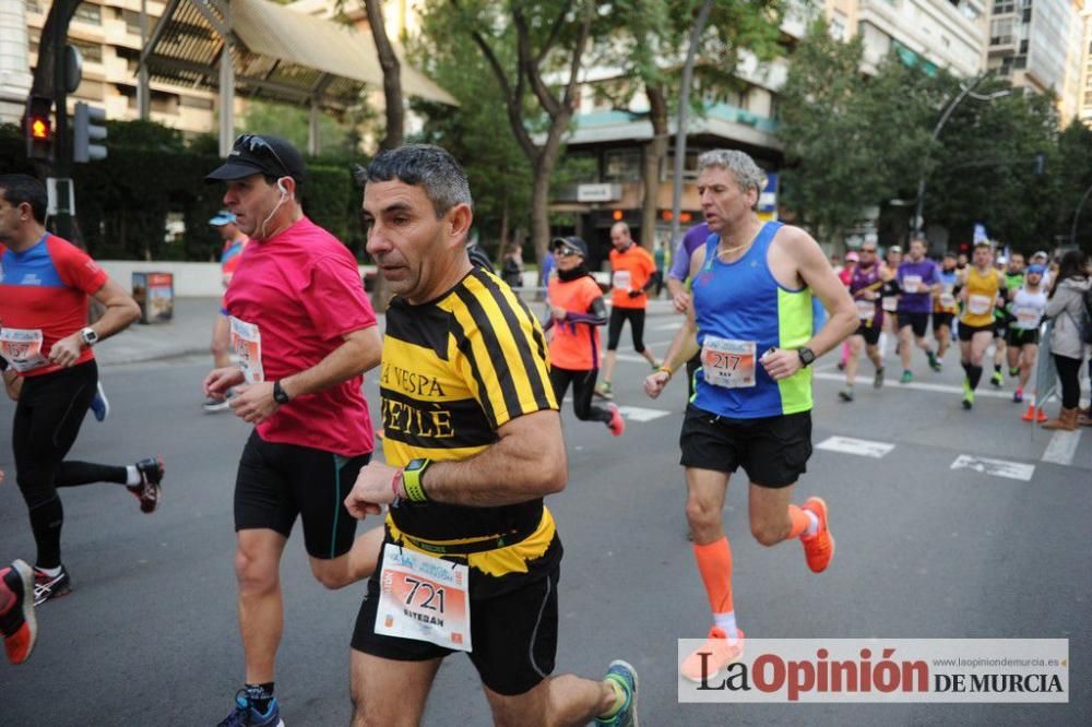 Murcia Maratón. Salida