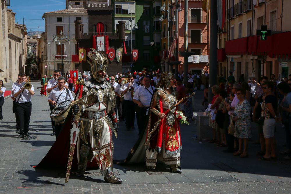 El municipio celebra el día de San Hipólito con los actos de la ofrenda, la presentación de armas y la procesión