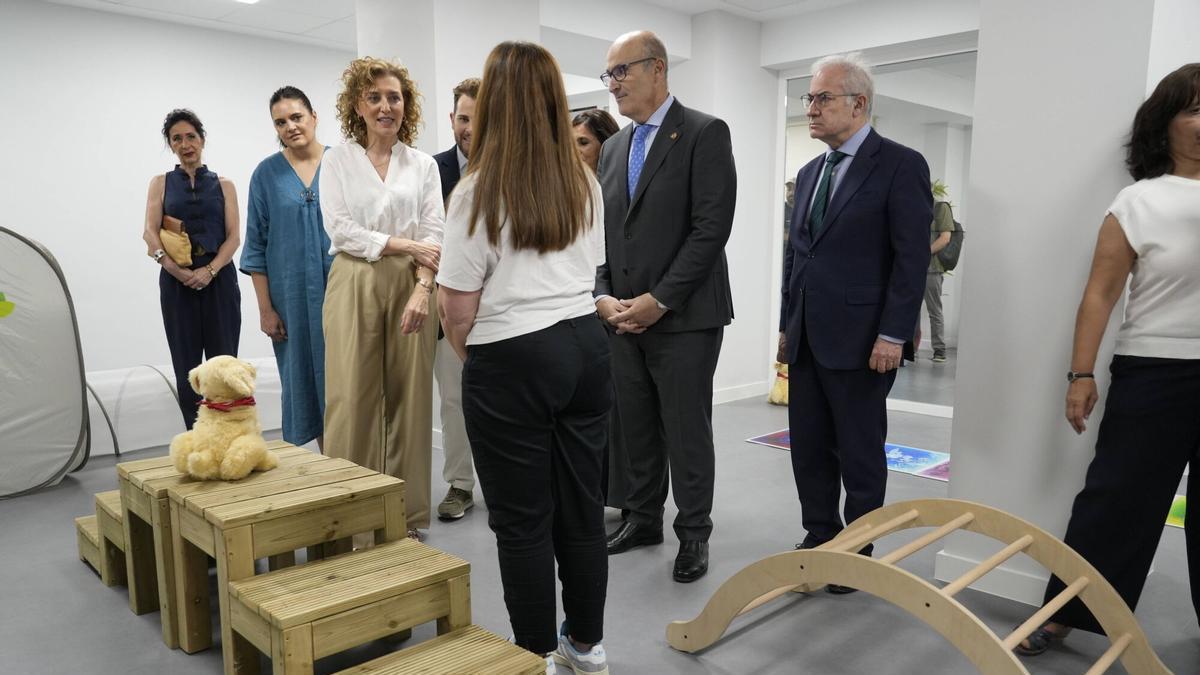 La consejera de Educación, María Pardo, visita el CIFP Ciudad de Zamora