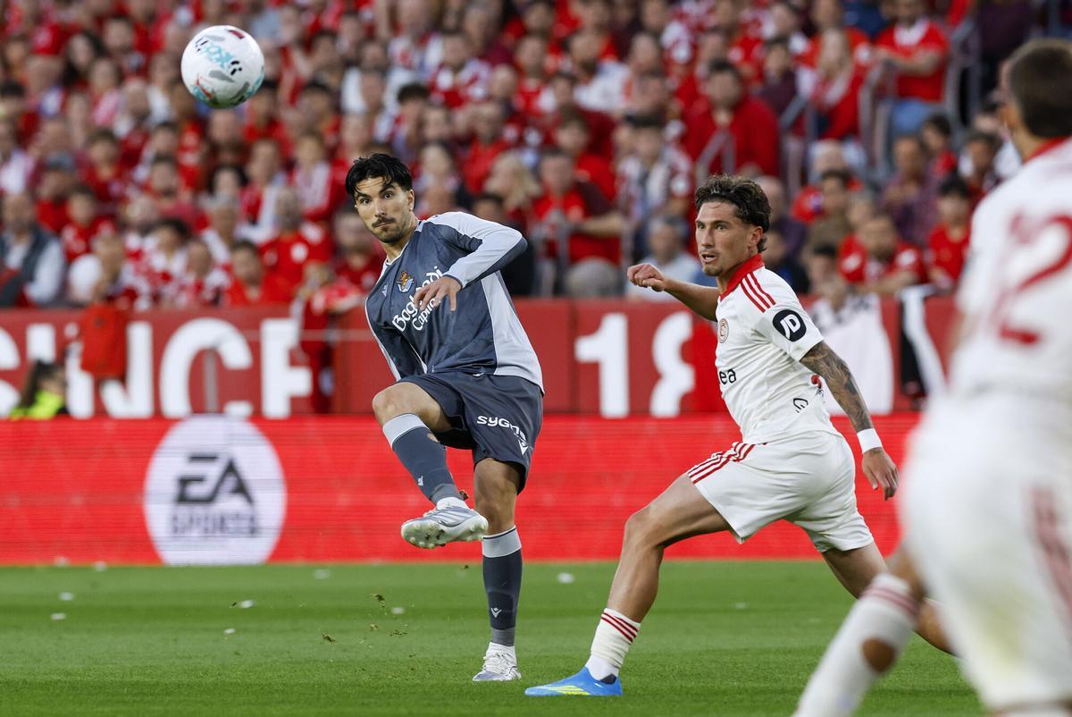 Las imágenes del Sevilla FC-Real Sociedad Las imágenes del Sevilla FC-Real Sociedad