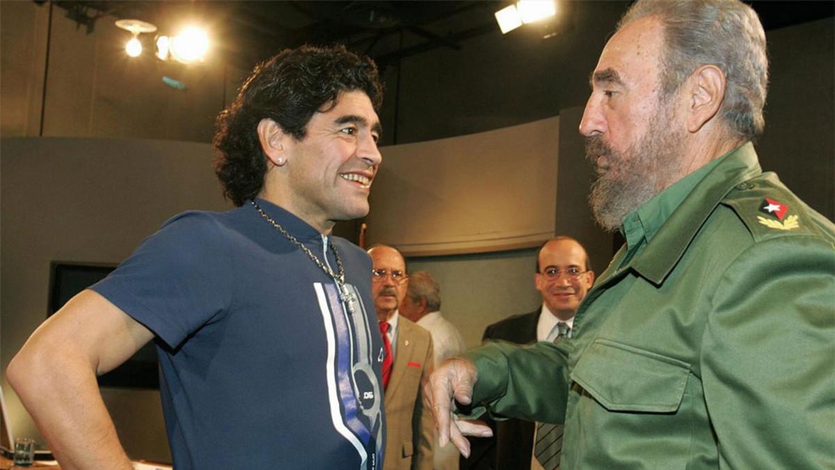 Maradona y Fidel Castro mantenían una gran amistad