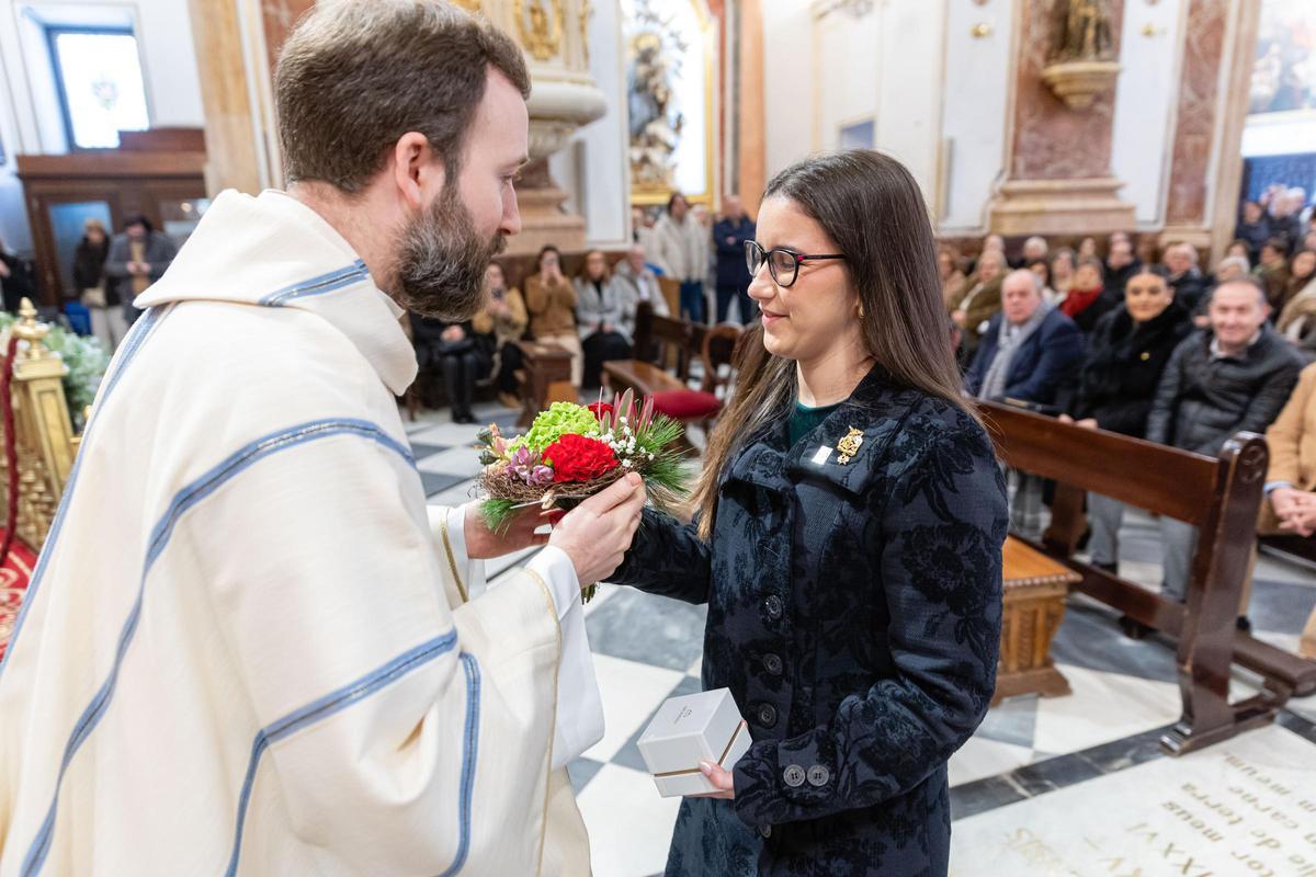 Ofrenda de las Fallas de Primera A el 1 de enero de 2026