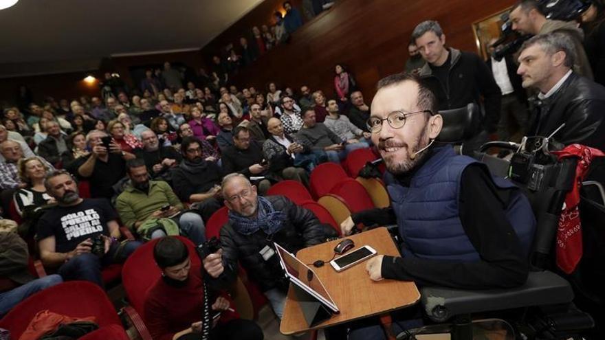 Echenique: &quot;Podemos debe reformularse frente al PP y sus rehenes del PSOE y C&#039;s&quot;