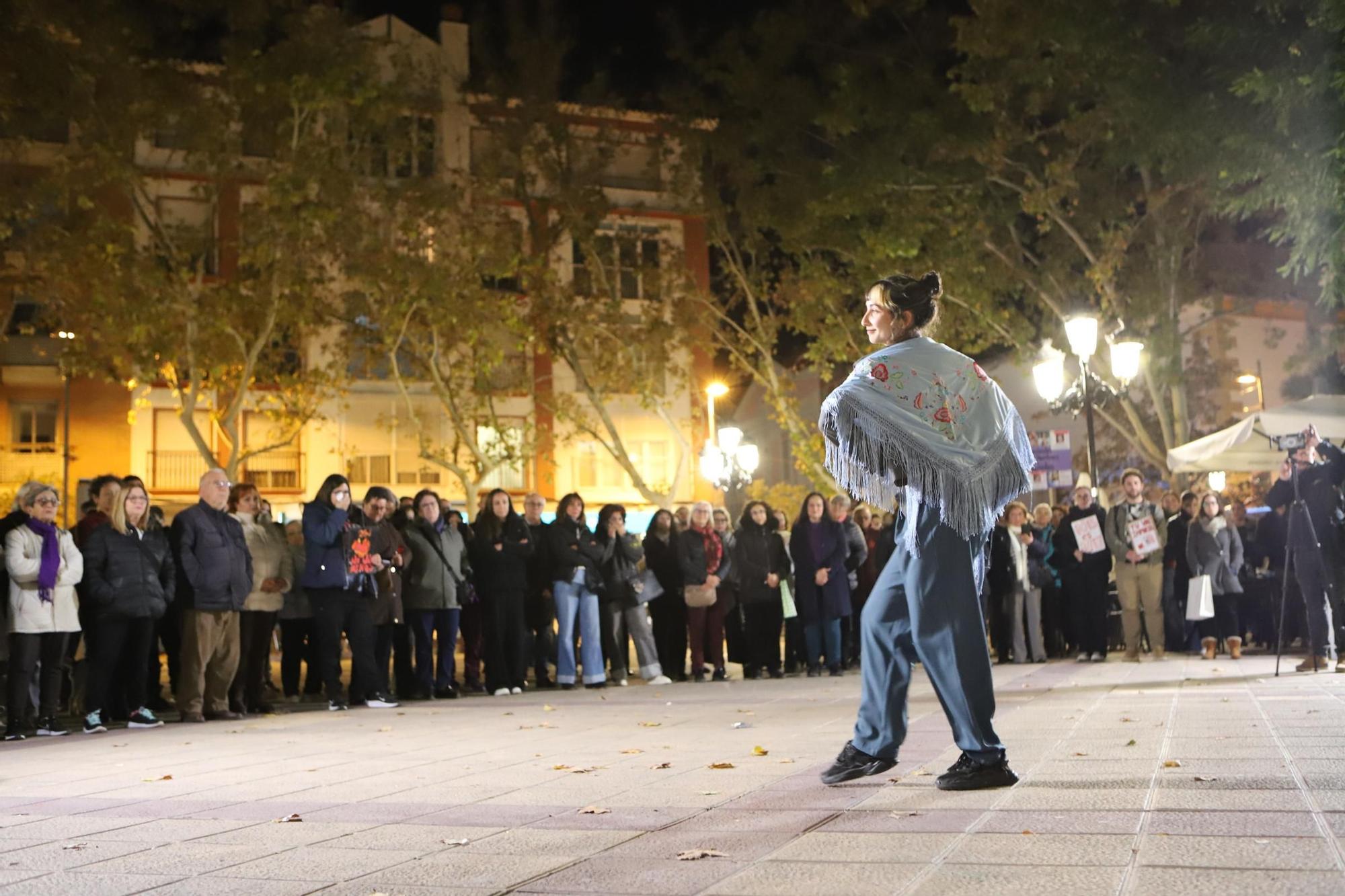 Así ha sido el acto organizado por el 25N en Lorca
