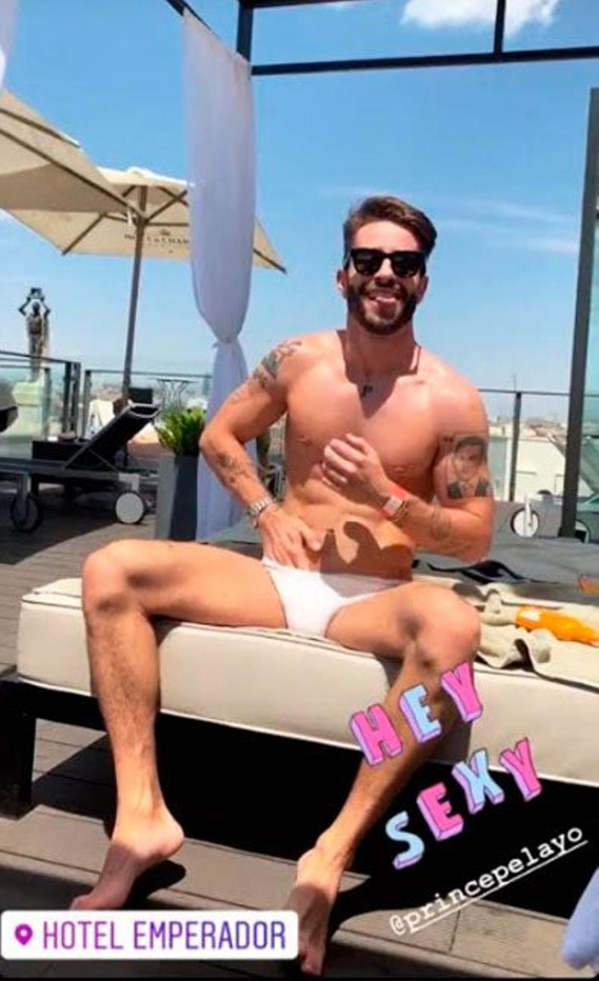 Pelayo Díaz en la 'pisci'