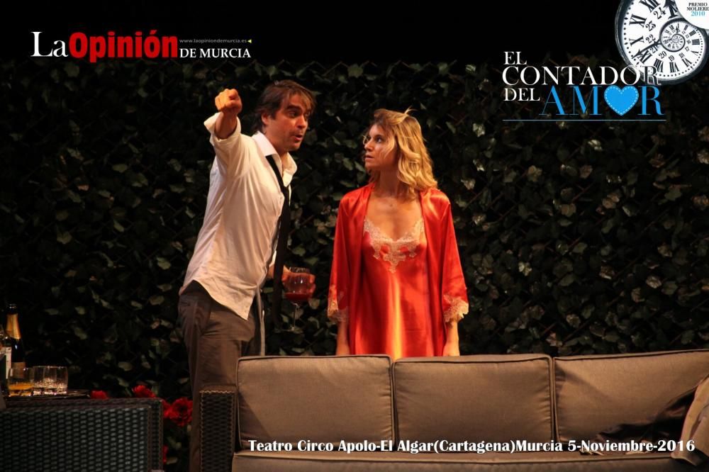 Obra de teatro "El contador del amor" en el Teatro