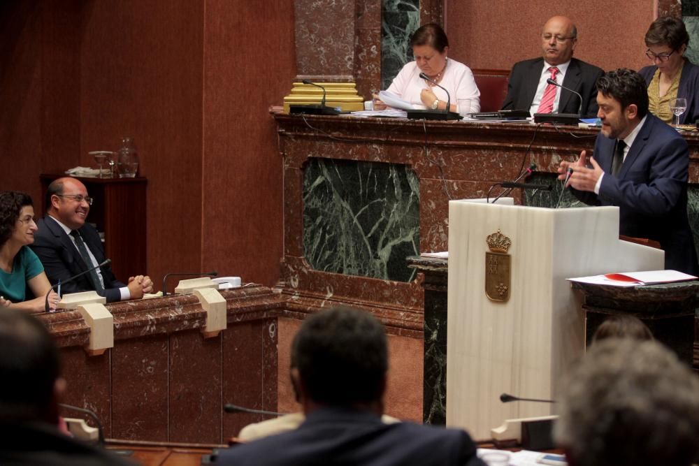 Las imágenes del Debate del Estado de la Región