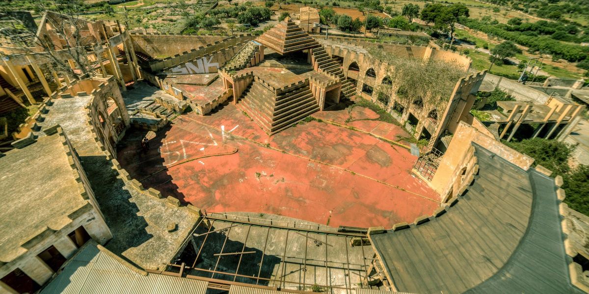 Instalaciones de la antigua discoteca Dhraa, en Manacor