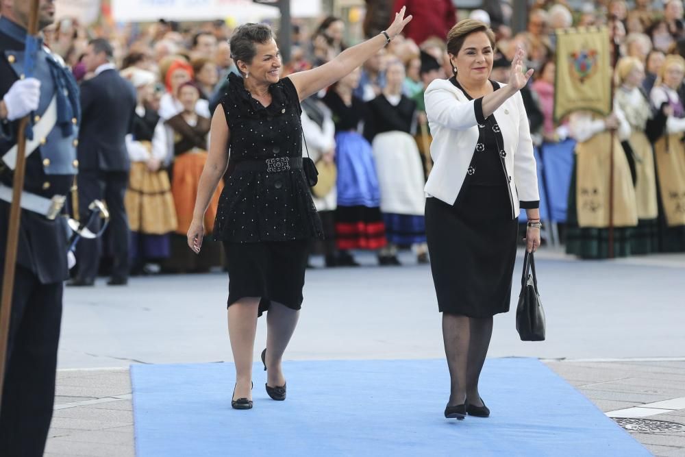 "La alfombra azul de los premios "Princesa de Asturias" 2016"