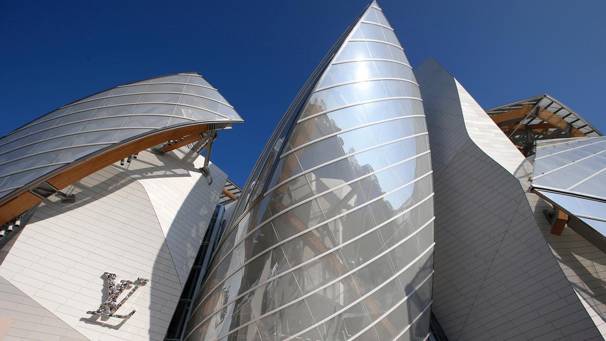 Edificio de la Fundación Louis Vuitton, diseñado por el arquitecto estadounidense Frank Gehry