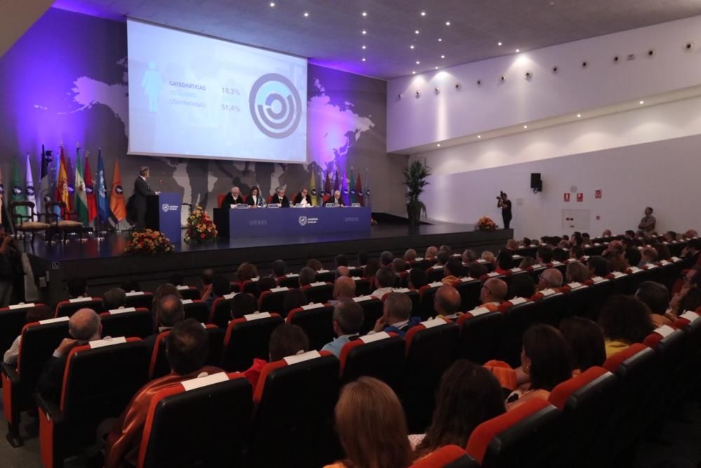 Apertura del curso académico en la UMA.