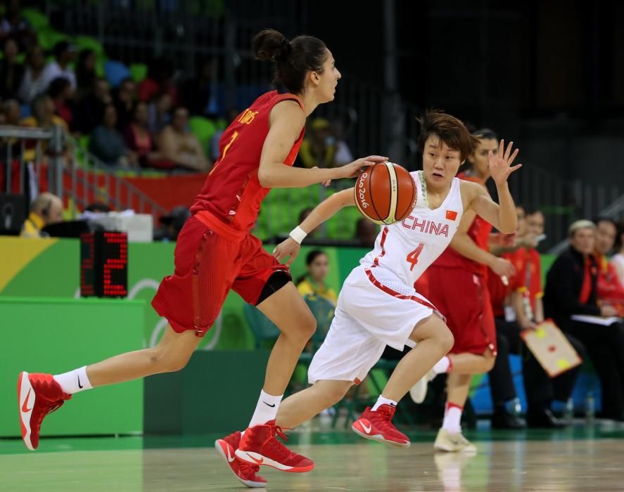 El China - España de baloncesto femenino, en fotos.